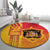 Spain Football Round Carpet La Roja Soccer - Road To Champion - Wonder Print Shop