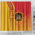 Spain Football Shower Curtain La Roja Soccer - Road To Champion - Wonder Print Shop