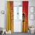 Spain Football Window Curtain La Roja Soccer - Road To Champion - Wonder Print Shop