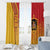 Spain Football Window Curtain La Roja Soccer - Road To Champion - Wonder Print Shop