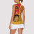 Spain Football Women Sleeveless Polo Shirt La Roja Soccer - Road To Champion - Wonder Print Shop