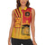 Spain Football Women Sleeveless Polo Shirt La Roja Soccer - Road To Champion - Wonder Print Shop