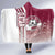 Qatar Football Hooded Blanket The Maroons Soccer - Road To Champion - Wonder Print Shop