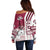 Qatar Football Off Shoulder Sweater The Maroons Soccer - Road To Champion