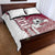 Qatar Football Quilt Bed Set The Maroons Soccer - Road To Champion - Wonder Print Shop