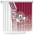 Qatar Football Shower Curtain The Maroons Soccer - Road To Champion - Wonder Print Shop