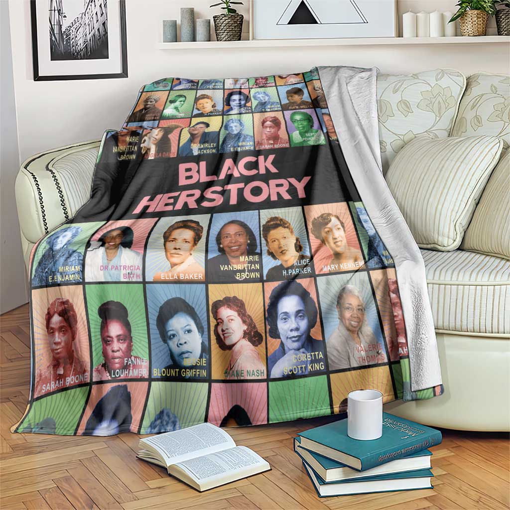 Black Herstory Blanket The History Of African Women