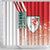 Wales Football Shower Curtain The Dragons Soccer - Road To Champion