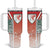 Wales Football Tumbler With Handle The Dragons Soccer - Road To Champion