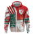 Wales Football Zip Hoodie The Dragons Soccer - Road To Champion