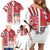 Denmark Football Family Matching Off Shoulder Short Dress and Hawaiian Shirt Danish Dynamite Soccer - Road To Champion - Wonder Print Shop