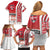 Denmark Football Family Matching Off Shoulder Short Dress and Hawaiian Shirt Danish Dynamite Soccer - Road To Champion - Wonder Print Shop