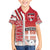 Denmark Football Family Matching Off Shoulder Short Dress and Hawaiian Shirt Danish Dynamite Soccer - Road To Champion - Wonder Print Shop