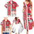 Denmark Football Family Matching Summer Maxi Dress and Hawaiian Shirt Danish Dynamite Soccer - Road To Champion - Wonder Print Shop