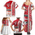 Denmark Football Family Matching Summer Maxi Dress and Hawaiian Shirt Danish Dynamite Soccer - Road To Champion - Wonder Print Shop