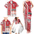 Denmark Football Family Matching Tank Maxi Dress and Hawaiian Shirt Danish Dynamite Soccer - Road To Champion - Wonder Print Shop