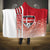 Denmark Football Hooded Blanket Danish Dynamite Soccer - Road To Champion - Wonder Print Shop