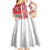 Denmark Football Kid Short Sleeve Dress Danish Dynamite Soccer - Road To Champion - Wonder Print Shop