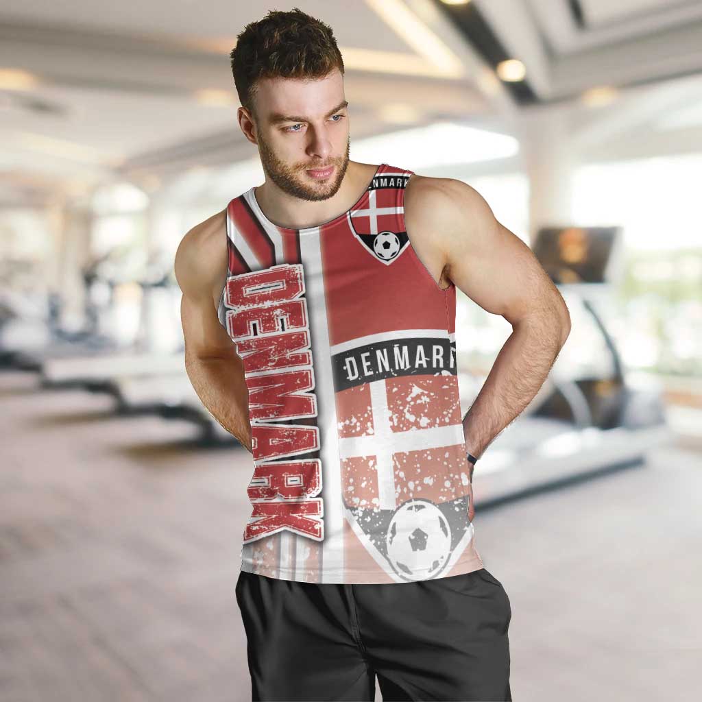 Denmark Football Men Tank Top Danish Dynamite Soccer - Road To Champion