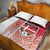 Denmark Football Quilt Bed Set Danish Dynamite Soccer - Road To Champion - Wonder Print Shop