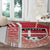 Denmark Football Round Carpet Danish Dynamite Soccer - Road To Champion - Wonder Print Shop