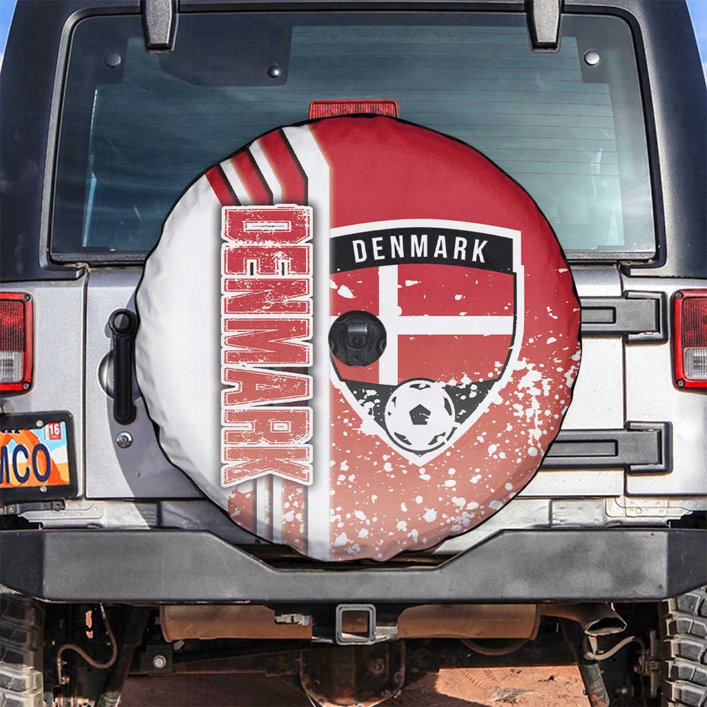 Denmark Football Spare Tire Cover Danish Dynamite Soccer - Road To Champion - Wonder Print Shop