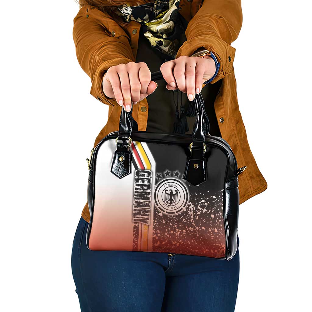 Germany Football Shoulder Handbag Die Mannschaft Soccer - Road To Champion - Wonder Print Shop