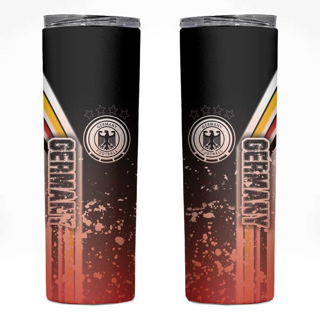 Germany Football Skinny Tumbler Die Mannschaft Soccer - Road To Champion