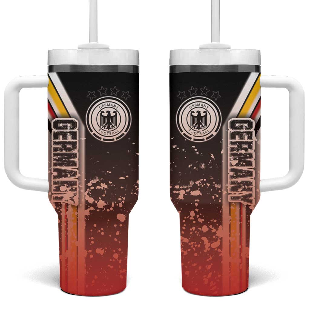 Germany Football Tumbler With Handle Die Mannschaft Soccer - Road To Champion