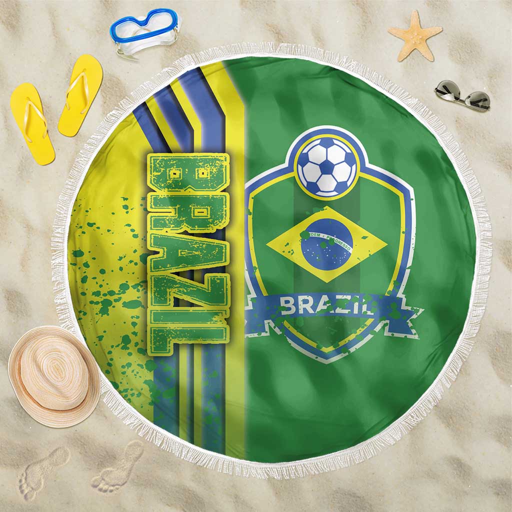 Brazil Football Beach Blanket Selecao Soccer - Road To Champion