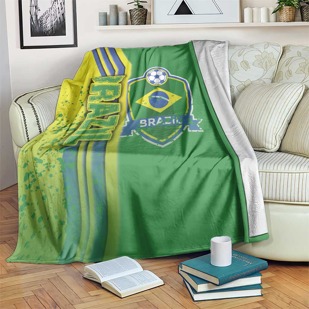 Brazil Football Blanket Selecao Soccer - Road To Champion