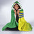 Brazil Football Hooded Blanket Selecao Soccer - Road To Champion - Wonder Print Shop