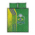 Brazil Football Quilt Bed Set Selecao Soccer - Road To Champion - Wonder Print Shop