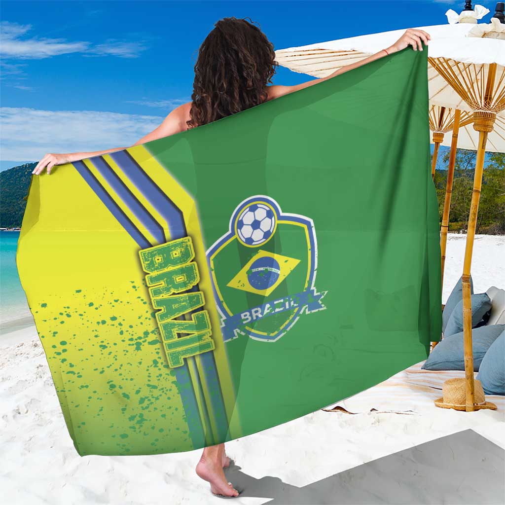 Brazil Football Sarong Selecao Soccer - Road To Champion