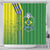 Brazil Football Shower Curtain Selecao Soccer - Road To Champion - Wonder Print Shop