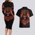 Not Everyone Likes Me Skull Reaper Couples Matching Long Sleeve Bodycon Dress and Hawaiian Shirt - Wonder Print Shop