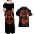 Not Everyone Likes Me Skull Reaper Couples Matching Off Shoulder Maxi Dress and Hawaiian Shirt - Wonder Print Shop