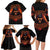 Not Everyone Likes Me Skull Reaper Family Matching Long Sleeve Bodycon Dress and Hawaiian Shirt - Wonder Print Shop