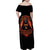 Not Everyone Likes Me Skull Reaper Family Matching Off Shoulder Maxi Dress and Hawaiian Shirt - Wonder Print Shop