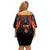 Not Everyone Likes Me Skull Reaper Family Matching Off Shoulder Short Dress and Hawaiian Shirt - Wonder Print Shop