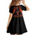 Not Everyone Likes Me Skull Reaper Kid Short Sleeve Dress - Wonder Print Shop