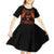 Not Everyone Likes Me Skull Reaper Kid Short Sleeve Dress - Wonder Print Shop