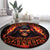 Not Everyone Likes Me Skull Reaper Round Carpet