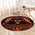 Not Everyone Likes Me Skull Reaper Round Carpet