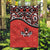 Canada Day Garden Flag Haida Maple Leaf Style Tattoo Red