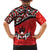 Canada Day Hawaiian Shirt Haida Maple Leaf Style Tattoo Red