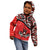 Canada Day Kid Hoodie Haida Maple Leaf Style Tattoo Red - Wonder Print Shop