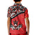 Canada Day Kid Polo Shirt Haida Maple Leaf Style Tattoo Red - Wonder Print Shop