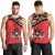 Canada Day Men Tank Top Haida Maple Leaf Style Tattoo Red - Wonder Print Shop