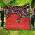 Canada Day Quilt Haida Maple Leaf Style Tattoo Red